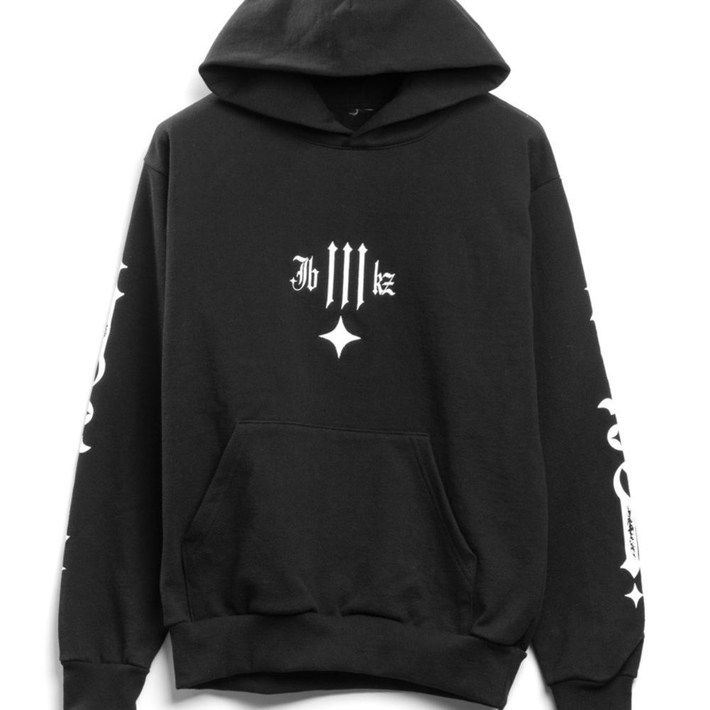 Jabbawockeez old English hoodie black